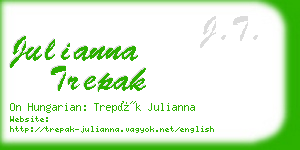 julianna trepak business card